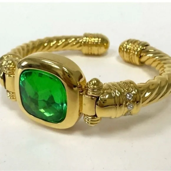 Vintage Joan Rivers interchangeable stones bracelet - Picture 7 of 9